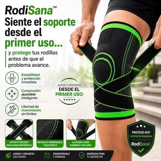 RodiSana™ - Rodillera Ortopédica Deportiva de Compresión
