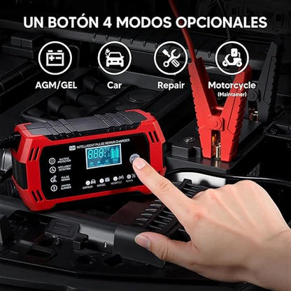 Cargador de baterias Voltix™ - NUNCA MÁS TE QUEDES VARADO - Arranca tu auto en segundos