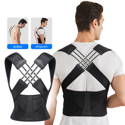 Corrector de Postura Unisex FlexSpalda™ - Elimina la joroba y mejora tu postura en segundos