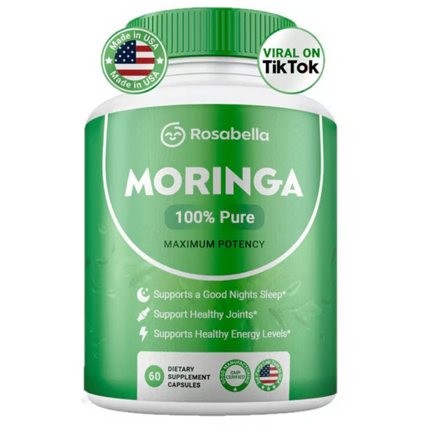 Suplemento Orgánico Moringa - Aumenta tu ENERGIA de forma NATURAL