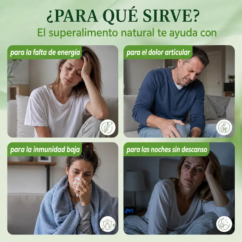Suplemento Orgánico Moringa - Aumenta tu ENERGIA de forma NATURAL