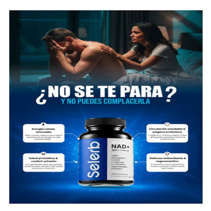 NAD+  Selerb - MAXIMIZA TU MASCULINIDAD CON EL PODER DE NAD+