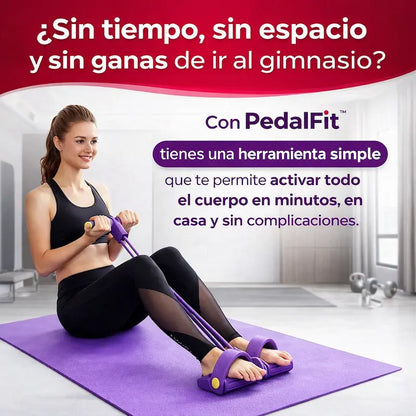 PedalFit™ - Banda Elástica con Pedal