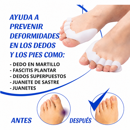 Separador de dedos del pie - FlexDactile™