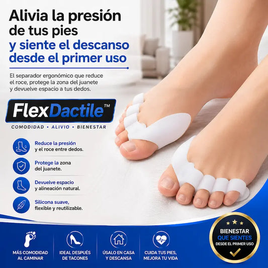 Separador de dedos del pie - FlexDactile™